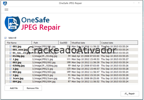 Baixar OneSafe JPEG Repair 4.5 Crackeado com chave de ativação
