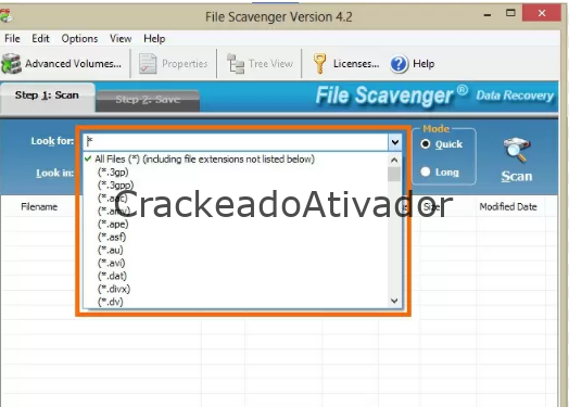 Baixar File Scavenger 6.6 Crackeado + Chave de licença gratuita