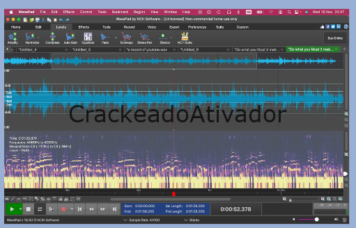 WavePad Sound Editor Biaxar Crackeado 17.16 Chave Serial 2023