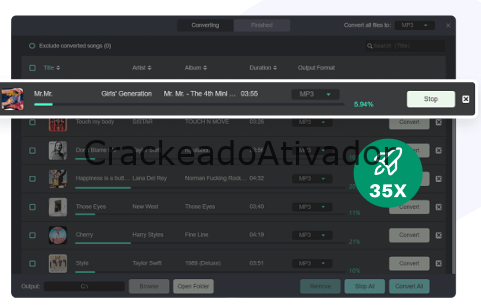 Baixar TuneFab Music Converter 3.2.6 Crackeado com Keygen 