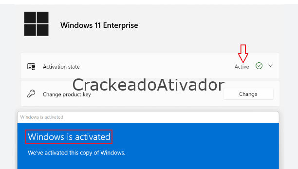 Windows 11 Ativador Crackeado + Chave de licença Biaxar 2023