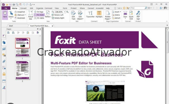 Foxit PDF Editor 12.1.2.15332 Crackeado com código de registro